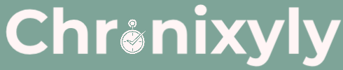 Chronixyly logo on a green background